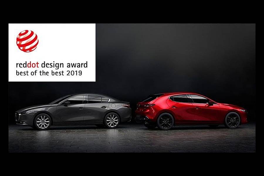 Der Mazda3 gewinnt den "Red Dot: Best of the Best"